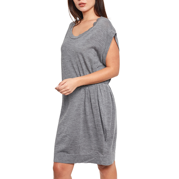 Philippe Audibert Dress Women size M Dark Gray - Picture 3 of 5